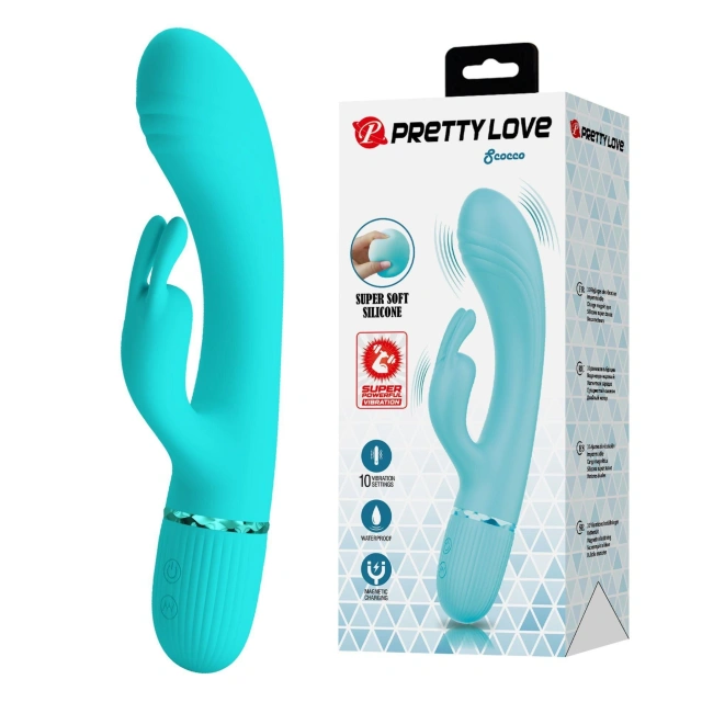 Wibrator Króliczek Gcocco Pretty Love | 100% ORYGINAŁ| DYSKRETNA PRZESYŁKA